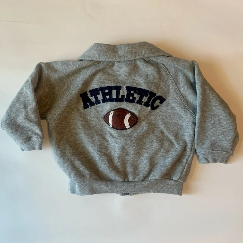 6 months Grey Football Jacket - Picture 1 of 5